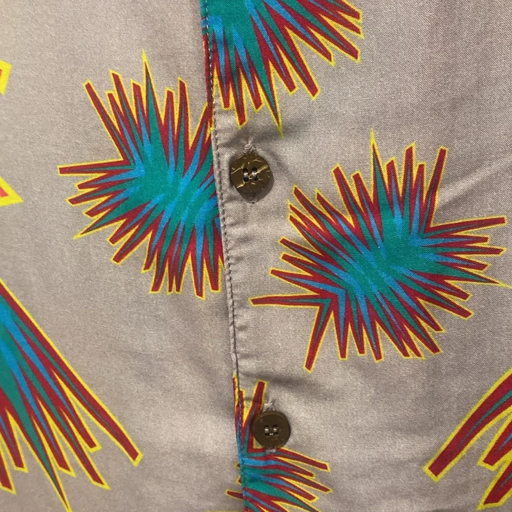 Mauna Kea Mens Hawaiian Button Down men’s luau shirt - Picture 7 of 7